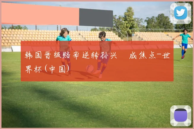 韩国晋级赔率逆转孙兴慜成焦点-世界杯(中国)